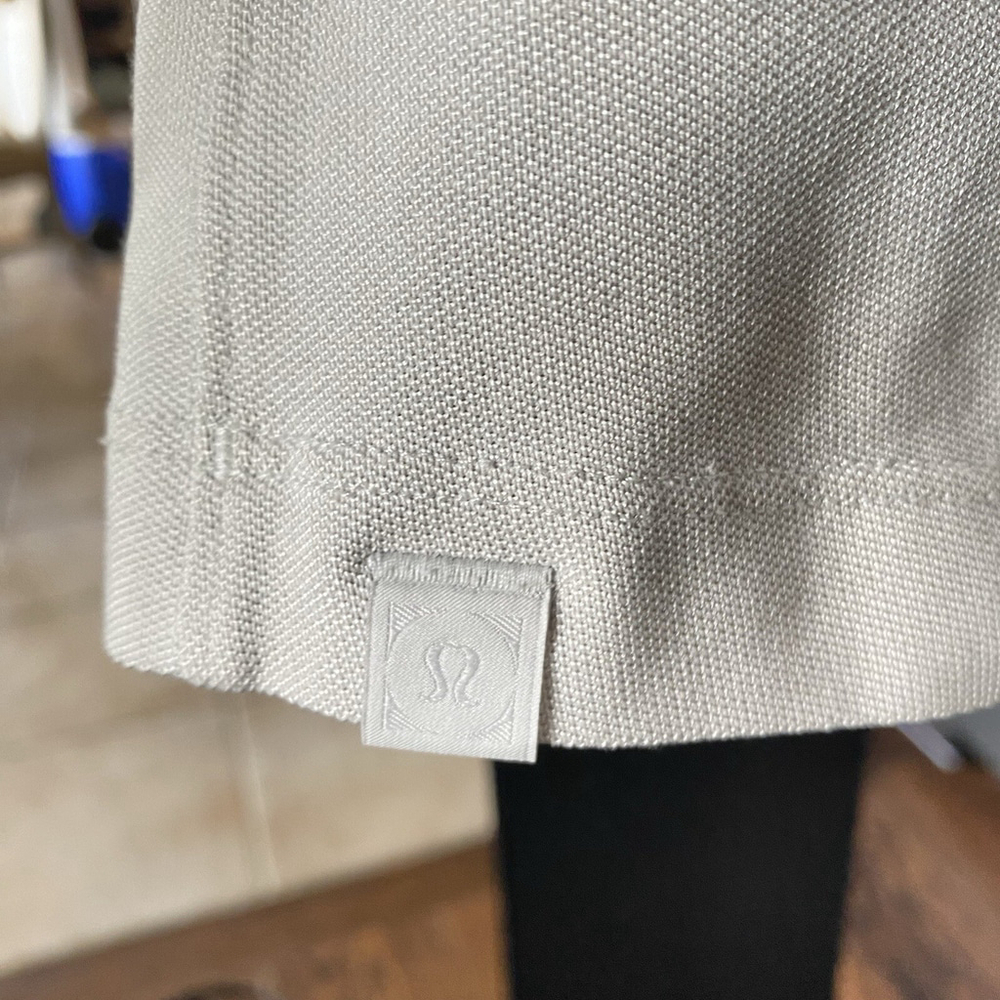 Lululemon Tech Pique Polo Shirt Live In Practice Golf Short Sleeve Mens Large M - Picture 10 of 14